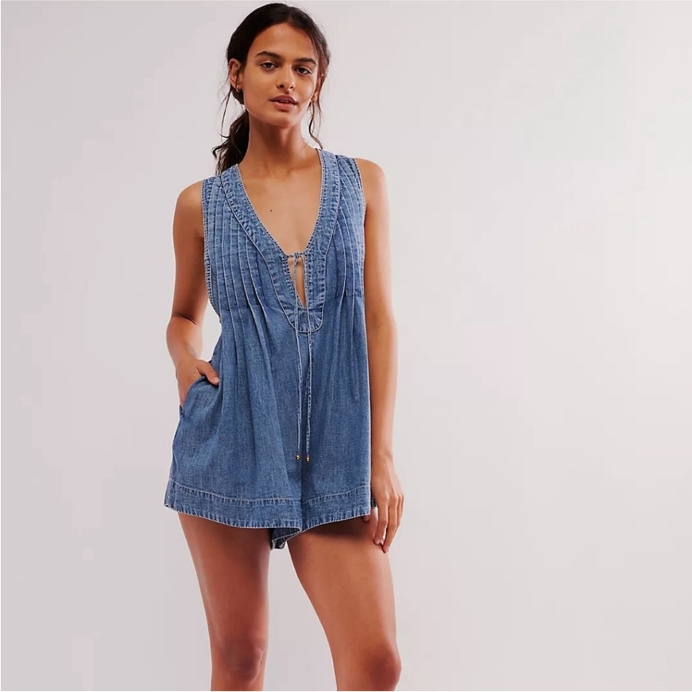 NWT Free People Webster Romper in Large